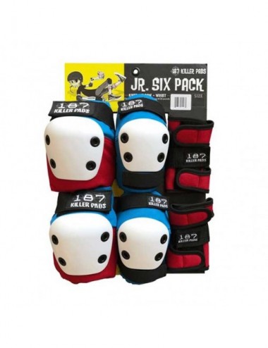 187 Six Pack Junior Set de Protecciones