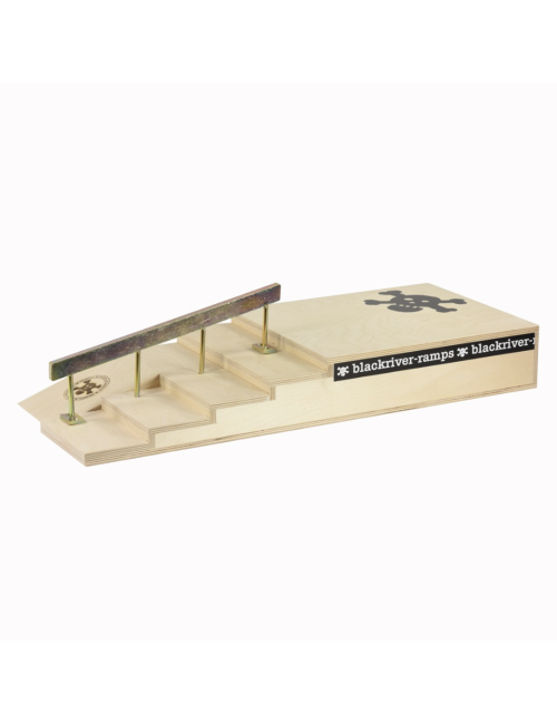 Blackriver Ramps Stairset NEW square gold (Fingerboard)