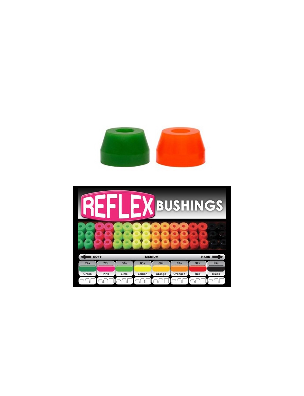 Abec 11 Reflex Bushings  (Precio unidad)