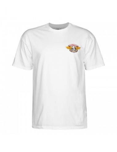 Powell Peralta Winged Ripper White (Camiseta)