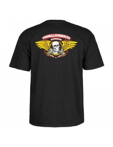 Powell Peralta Winged Ripper Black (Camiseta)