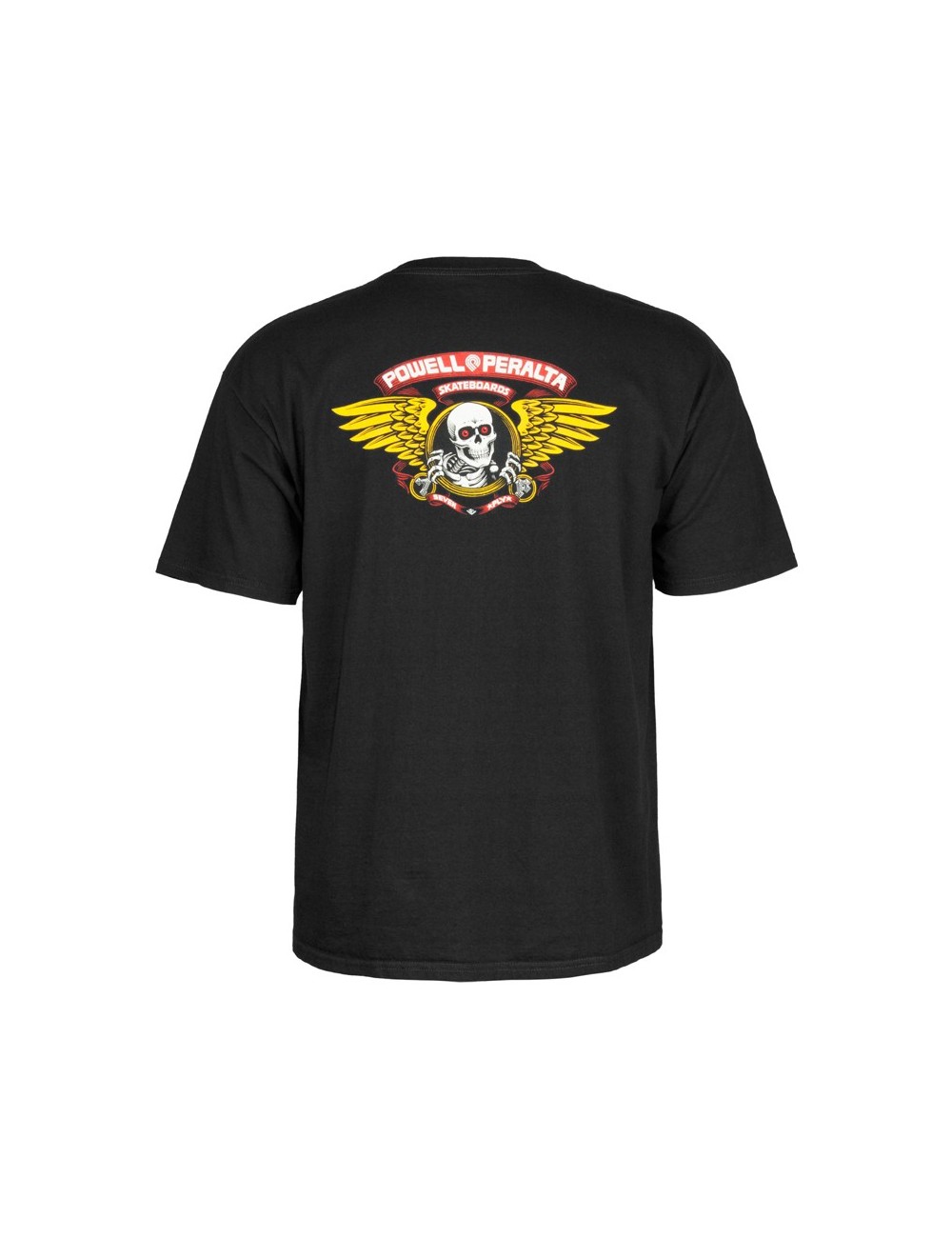 Powell Peralta Winged Ripper Black (Camiseta)