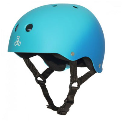 Casco Triple 8 Brainsaver Sweatsaver Blue Fade Rubber
