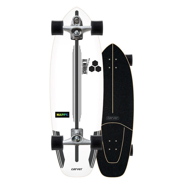 Surf Skate Completo Carver 30.75" Channel Islands Happy C7
