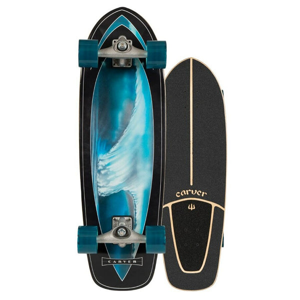Surf Skate Completo Carver 32" Super Surfer CX