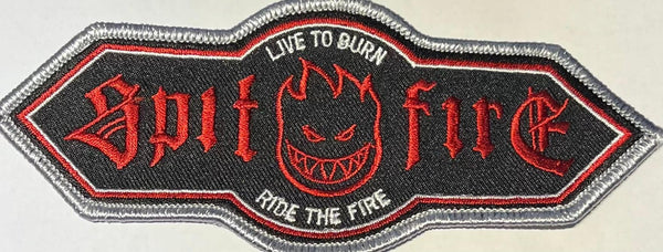 Spit Fire Logo Patch