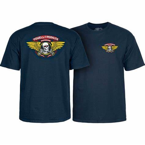 Powell Peralta Winged Ripper Navy(Camiseta)