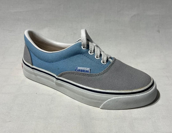 Zapatillas Caribbean Vintage Bicolor Gris/Celeste
