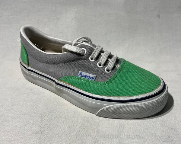 Zapatillas Caribbean Vintage Bicolor Verde/Gris