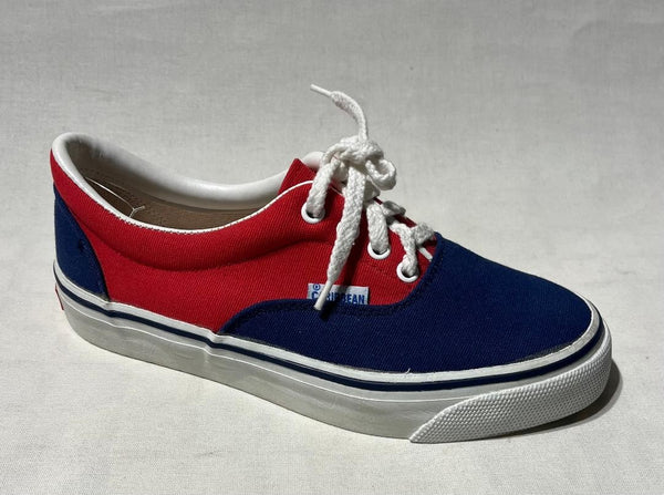 Zapatillas Caribbean Vintage Bicolor Marino/Rojo