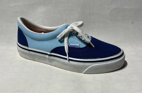 Zapatillas Caribbean Vintage Bicolor Marino/Celeste