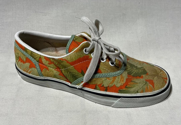 Zapatillas Caribbean Vintage Hojas Naranjas