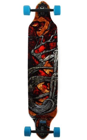 Never Summer Descent Classic Flex Longboard(Tabla Suelta)