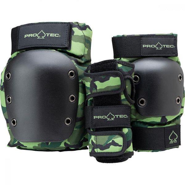 Set Protecciones Pro-tec Junior Camuflaje