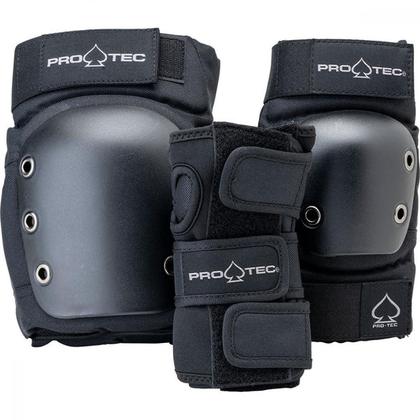 Set Protecciones Pro-tec Junior Negro