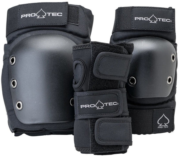 Set Protecciones Pro-Tec Negro