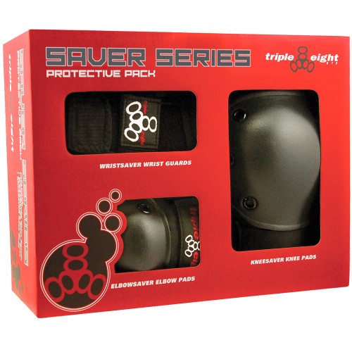Triple 8 Saver Series 3 Pack Box (Set protecciones Junior)