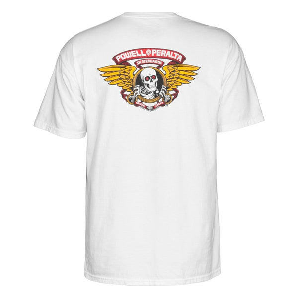 Powell Peralta Winged Ripper White (Camiseta)