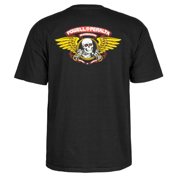 Powell Peralta Winged Ripper Black (Camiseta)