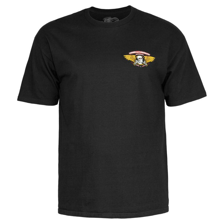 Powell Peralta Winged Ripper Black (Camiseta)