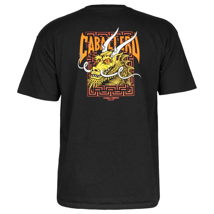 Powell Peralta Steve Caballero Street Dragon Black (Camiseta)