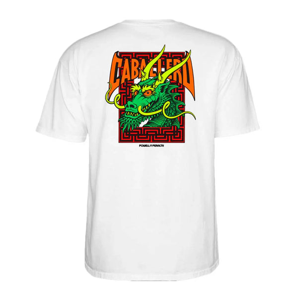 Powell Peralta Steve Caballero Street Dragon White (Camiseta)