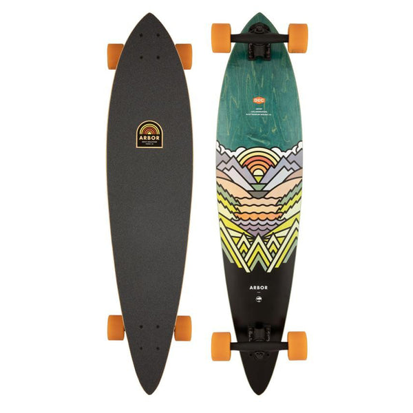Longboard Completo Arbor Fish 37" Aaron Draplin