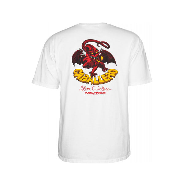 Camiseta Powell Peralta Cab Classic Dragon White