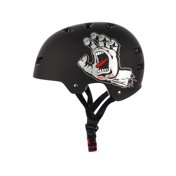 Bullet x Santa Cruz Screaming Hand Black Casco Skate