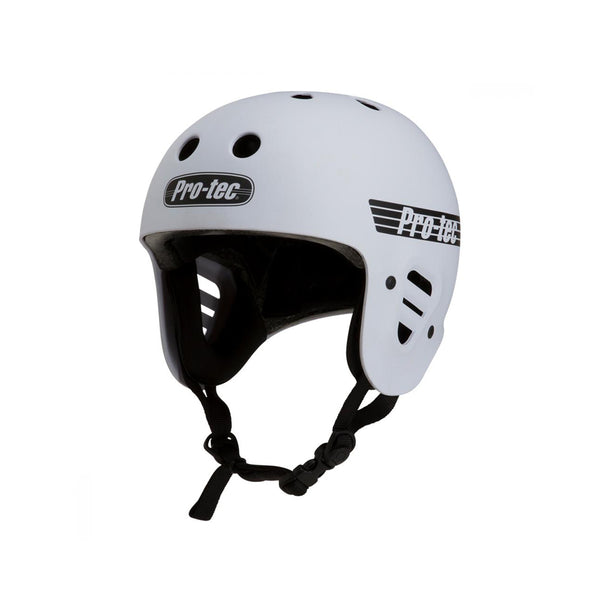 Pro-Tec FullCut Certified Helmet White Black Casco Skate