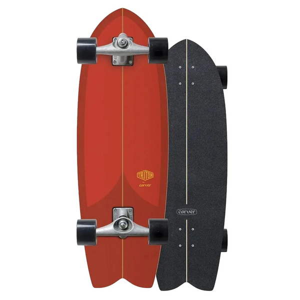 Surf Skate Completo Triton X Carver 29.5" Redtail