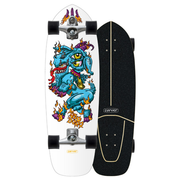 Surf Skate Completo Carver Fire Goat Yago Dora C7 30.75"