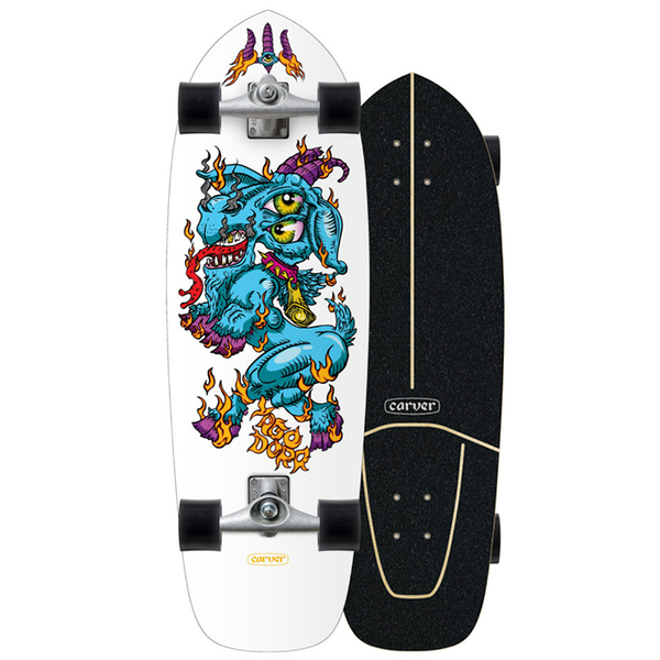 Surf Skate Completo Carver Fire Goat Yago Dora CX 30.75"