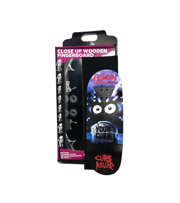 CLOSE UP FINGERBOARD SET Heroin Your Curb 35mm Concave Medium