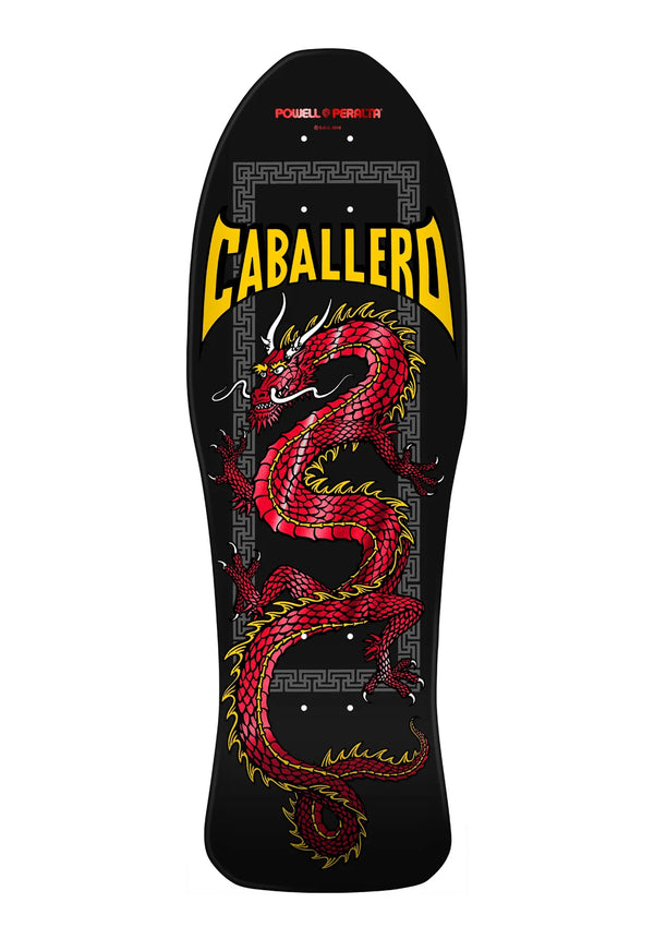 Powell Peralta Caballero Chinese Dragon Red Foil 10" Reissue Skate