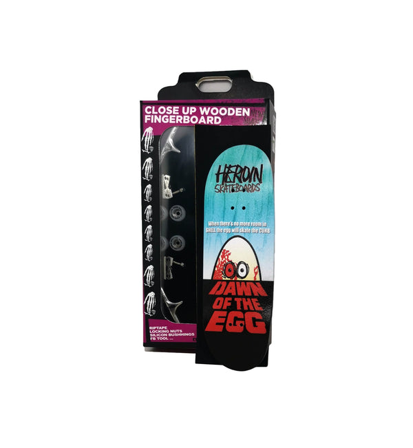 CLOSE UP FINGERBOARD SET Heroin Dawn of the Egg
